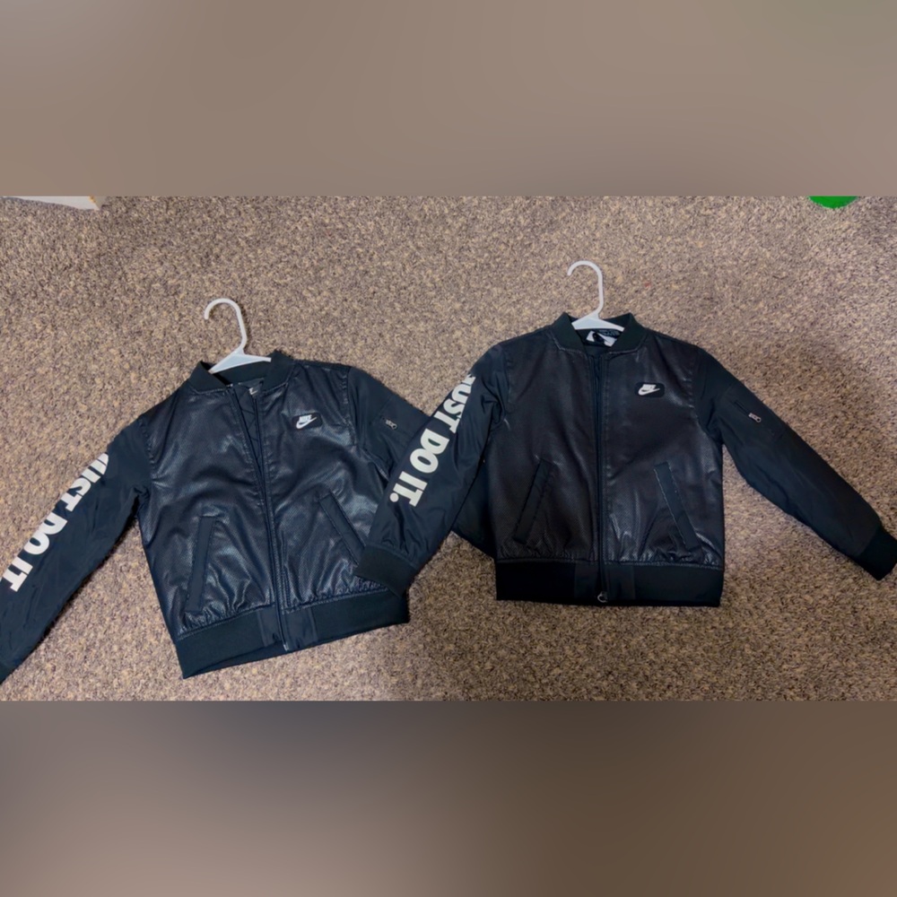 Nike Black Stylish Just Do It Jacket for Kids